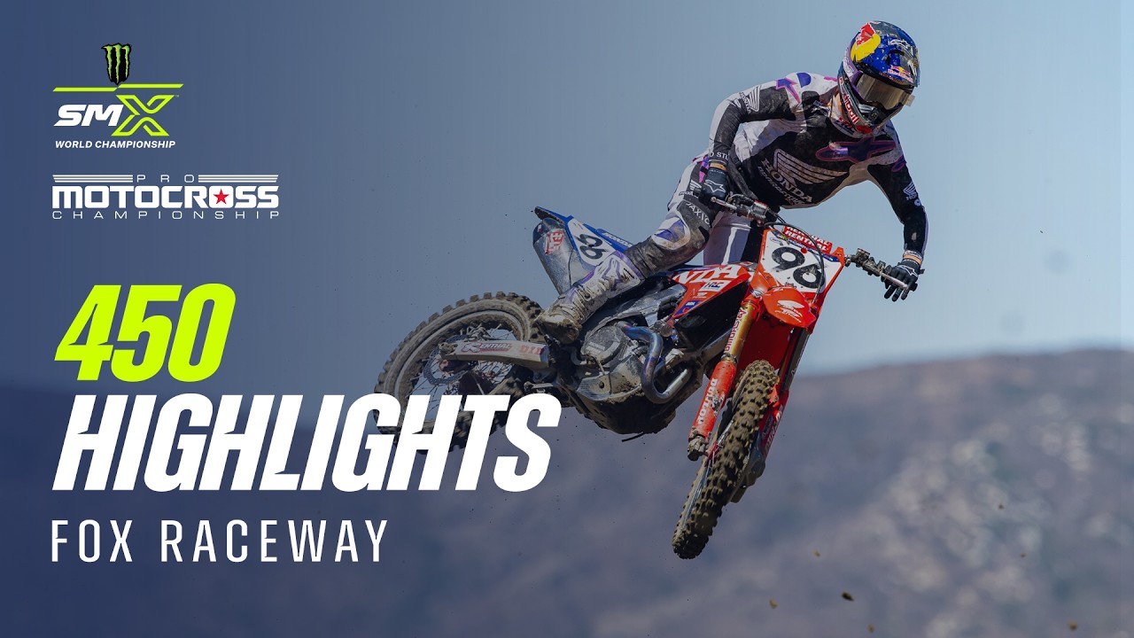 Fox Raceway 2026 | Основные моменты гонок класса Pro Motocross 450