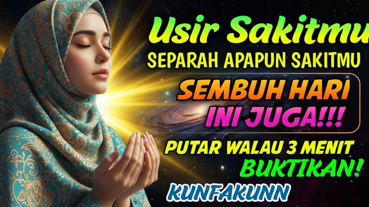 🟡 KUNFAYAKUN ,HANCUR LEBUR SEGALA PENY4KIT‼️, ZIKIR PENYEMBUH SEGALA PENYAKIT, RUQYAH PENYEMBUH,