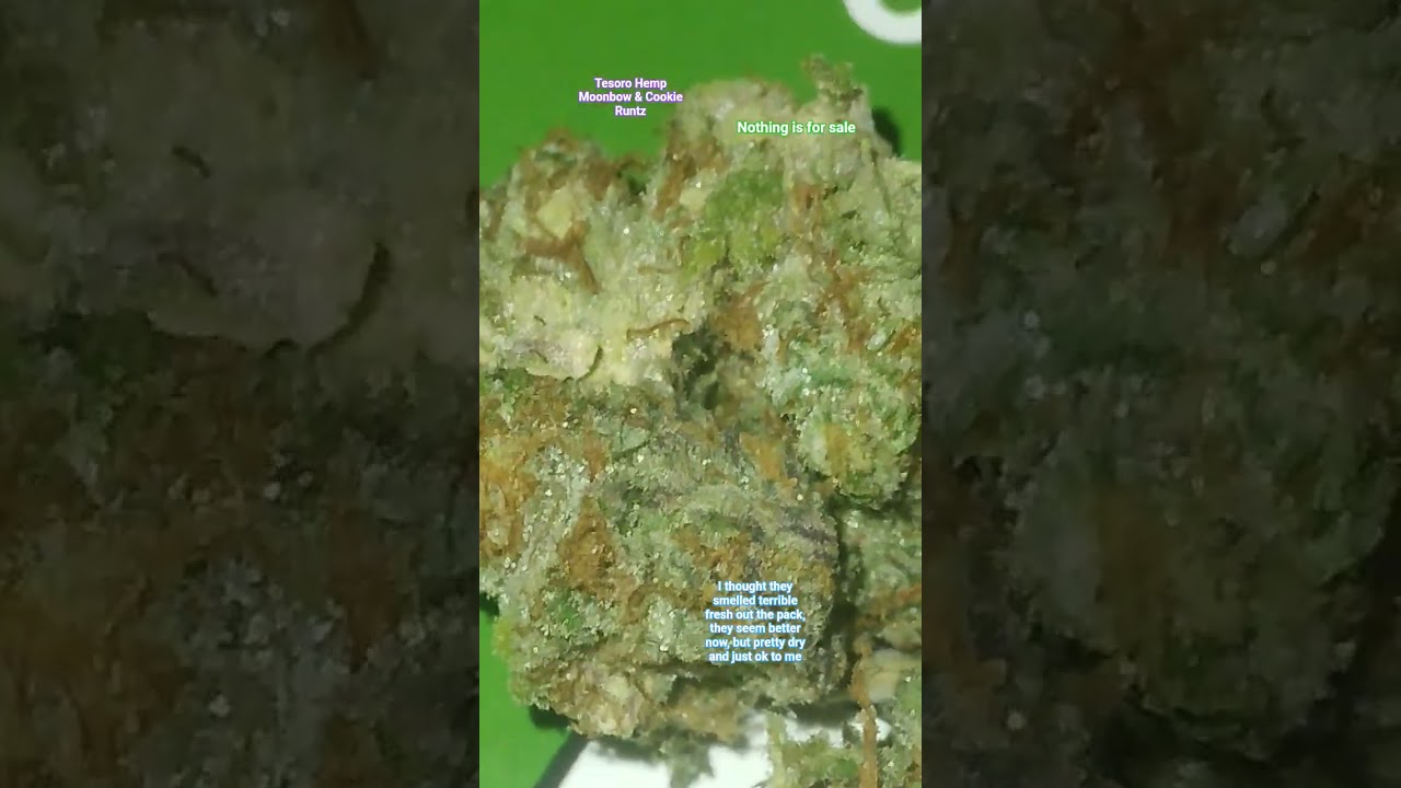 Tesoro Hemp COOKIE RUNTZ & MOONBOW Thca Hemp Flower