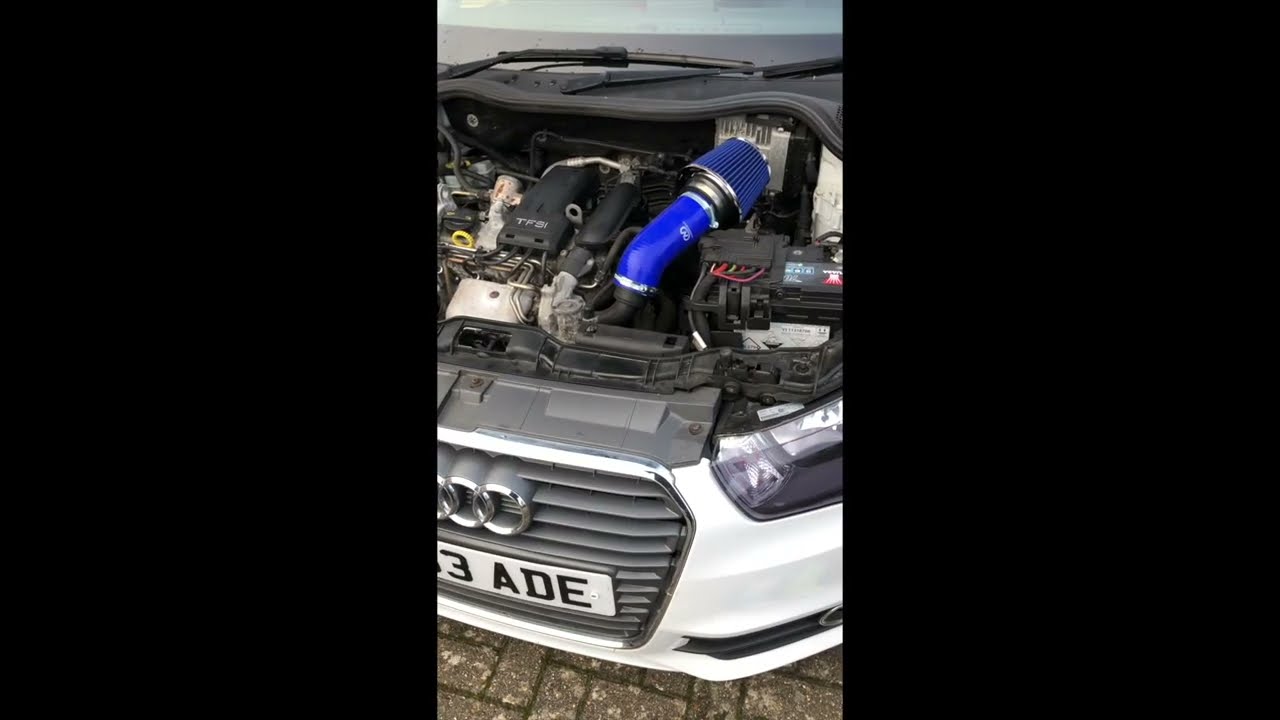 Audi A1 Replace standard Air filter with Sport filter. Easy 10 mins job.
