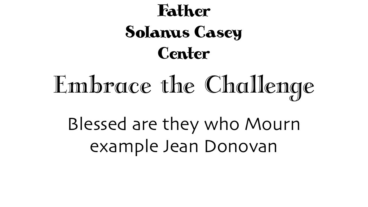 Embrace The Challenge - Mourn