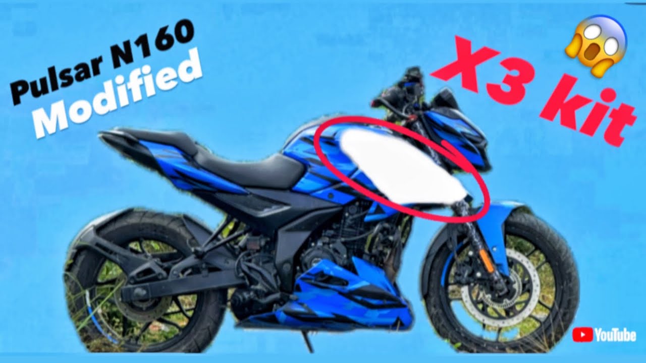 X3 KIT OF N160 | n160 modified Most highlited parts of n150 n160 n250😱 Killer look💥