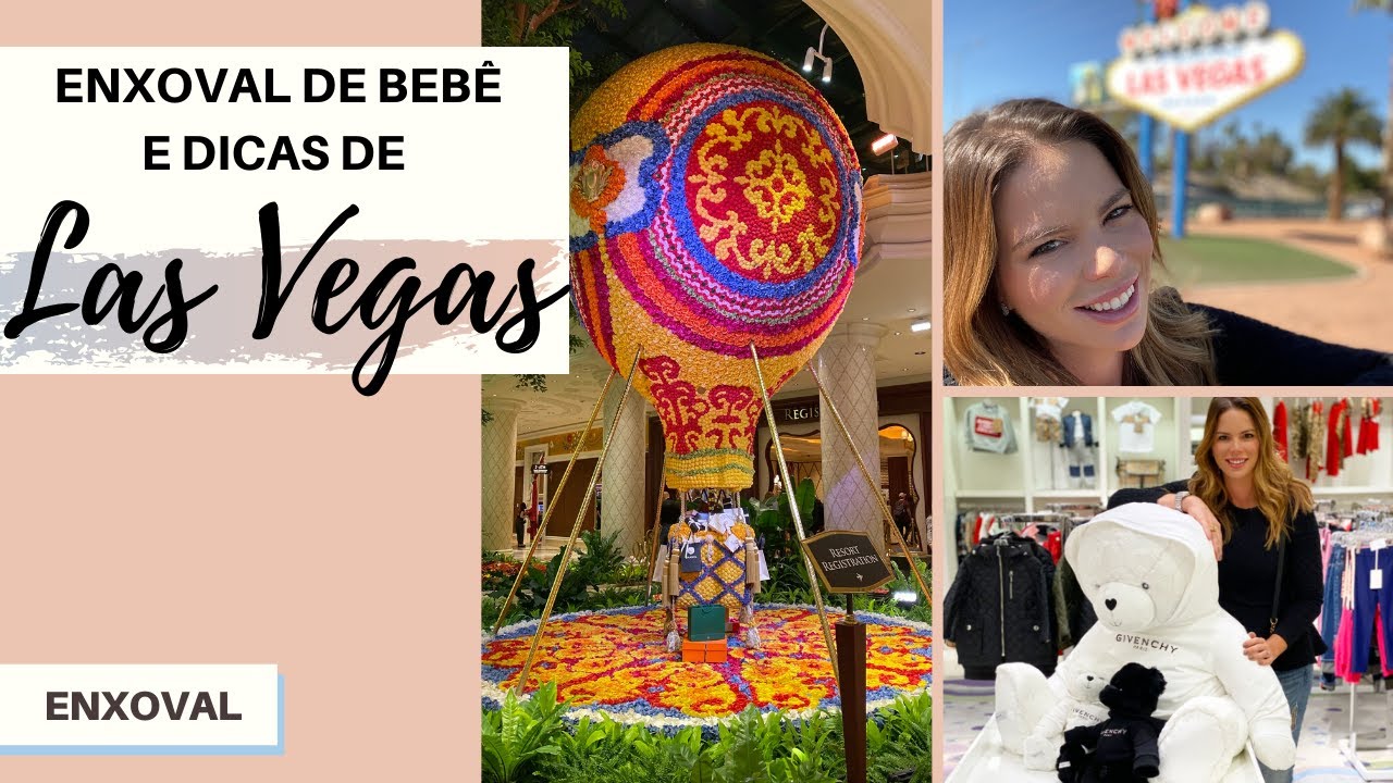 ENXOVAL DE BEBÊ E DICAS DE LAS VEGAS