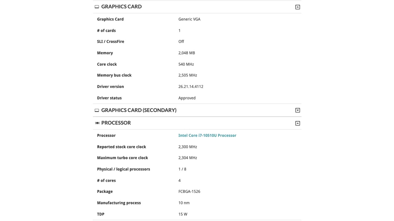Leaked Benchmark shows Possible NVIDIA MX450 with GDDR6 Memory