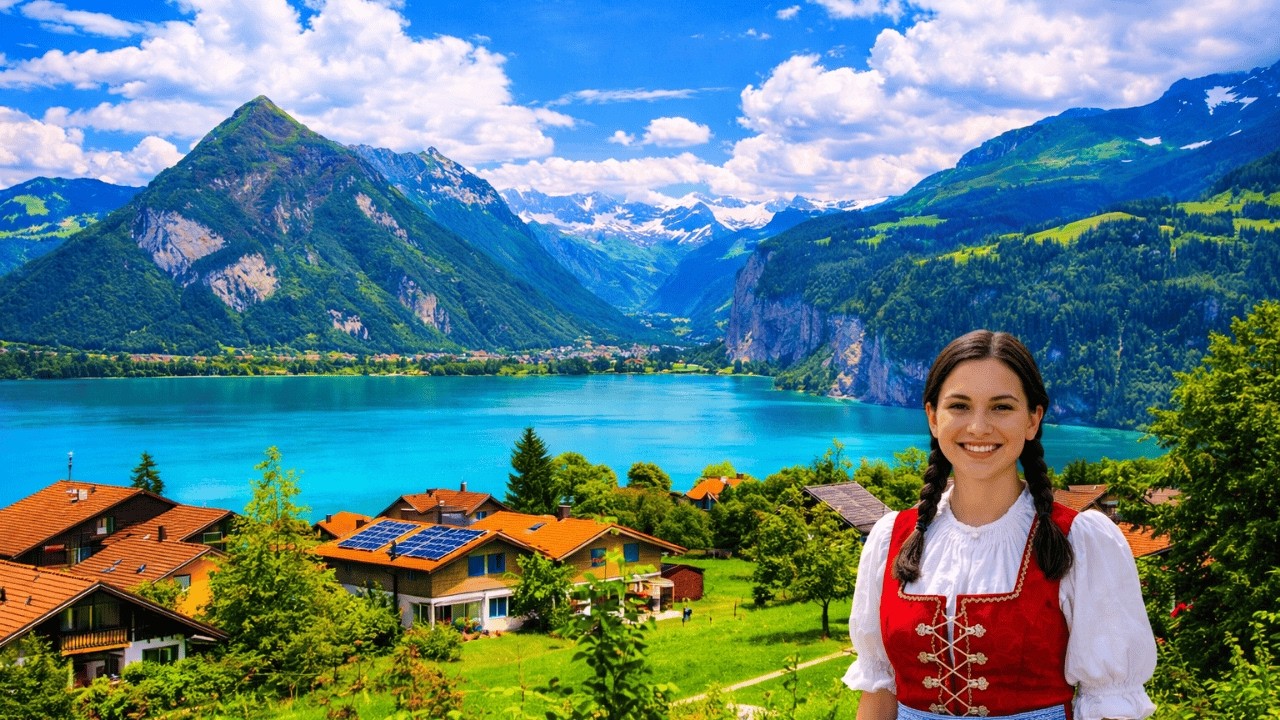 Así es la vida en los HERMOSOS PUEBLOS SUIZOS | WENGEN un pueblo de ensueño