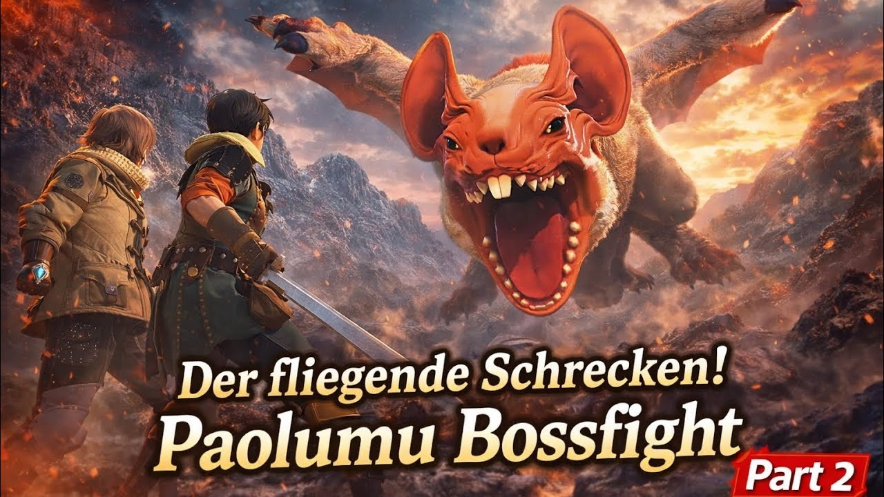 Der fliegende Schrecken! Paolumu Bossfight Part 2 deutsch 