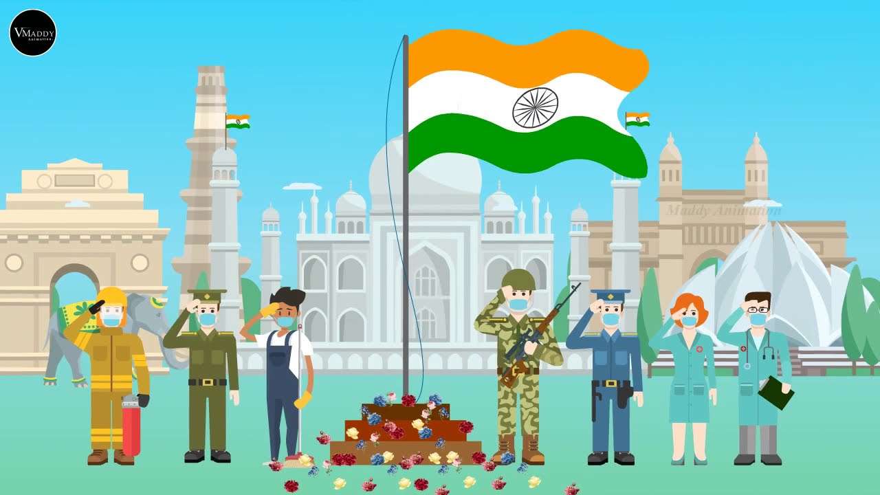 Republic Day (best short republic day animation)