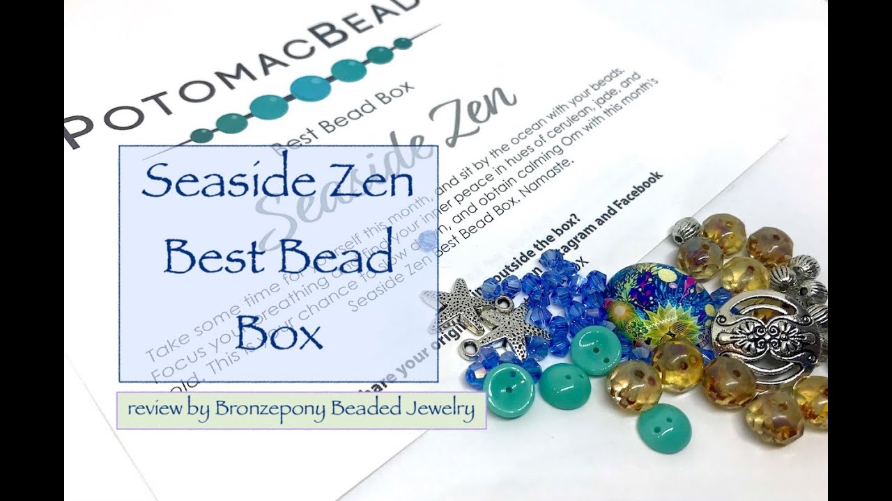 Potomac Bead Company Seaside Zen Best Bead Box