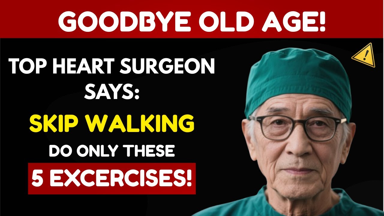 5 Exercises Better Than Walking After 60—Surgeon Approved! | Senior Health Tips
