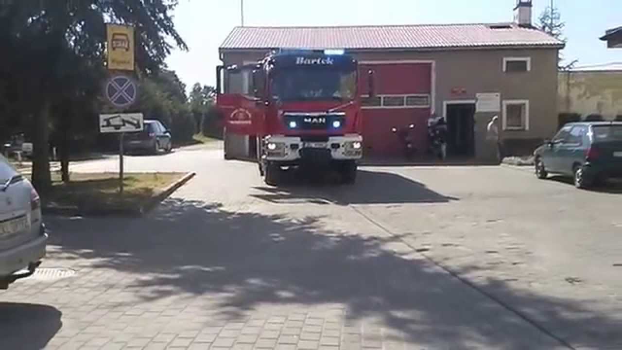 OSP Gościno - Wyjazd alarmowy do pożaru samochodu