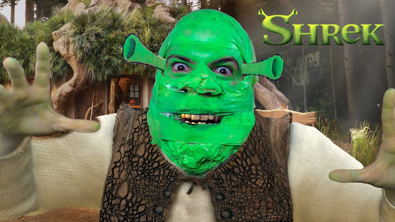 MI TRASFORMO IN SHREK con 10&euro;