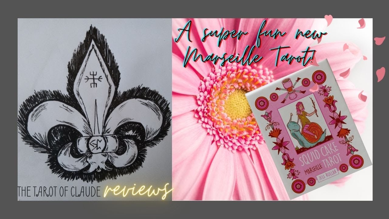 🦑🐌🪼SQUID CAKE MARSEILLE TAROT (MASS MARKET) REVIEW- A super fun iteration of the Tarot de Marseille!