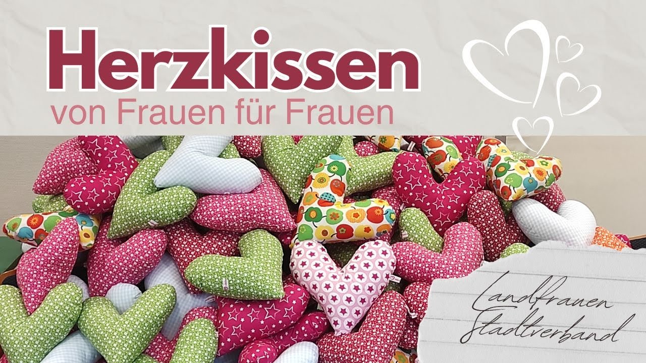 Herzkissen - von Frauen für Frauen