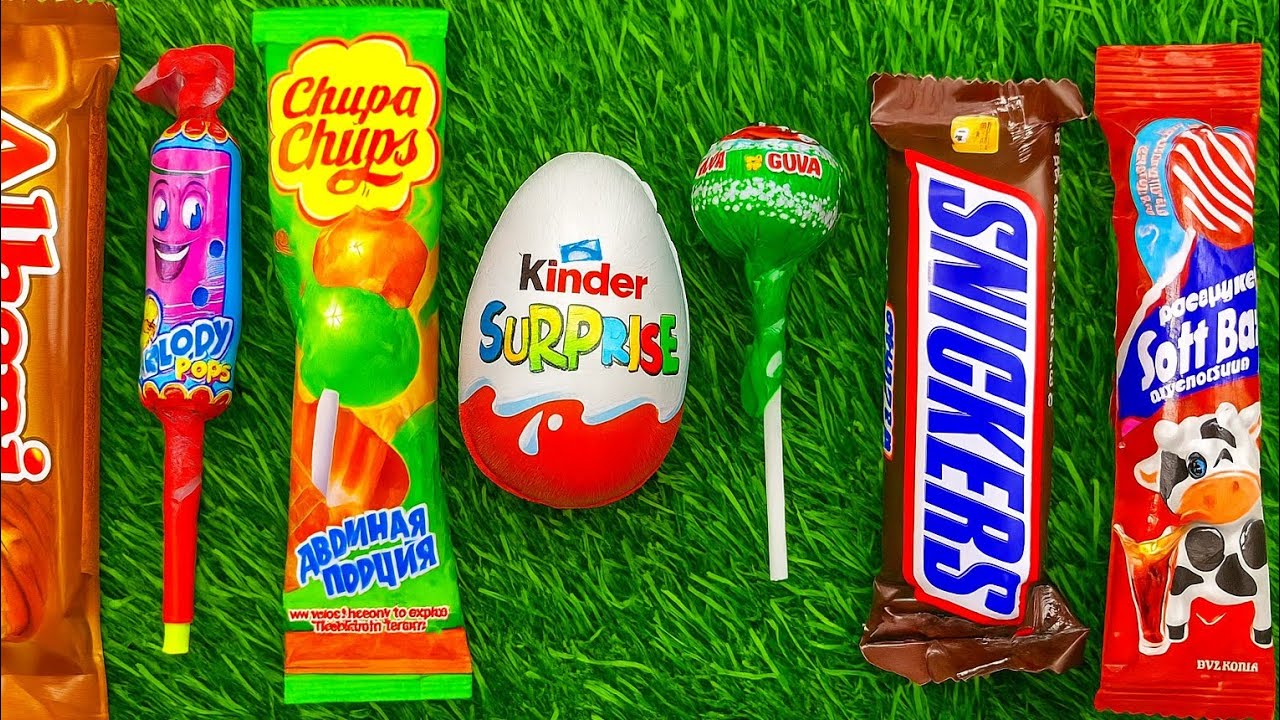 ASMR: Unboxing Delicious & Unique Lollipop Treats - Chocolate & Candy | Satisfying Lollipops Sounds