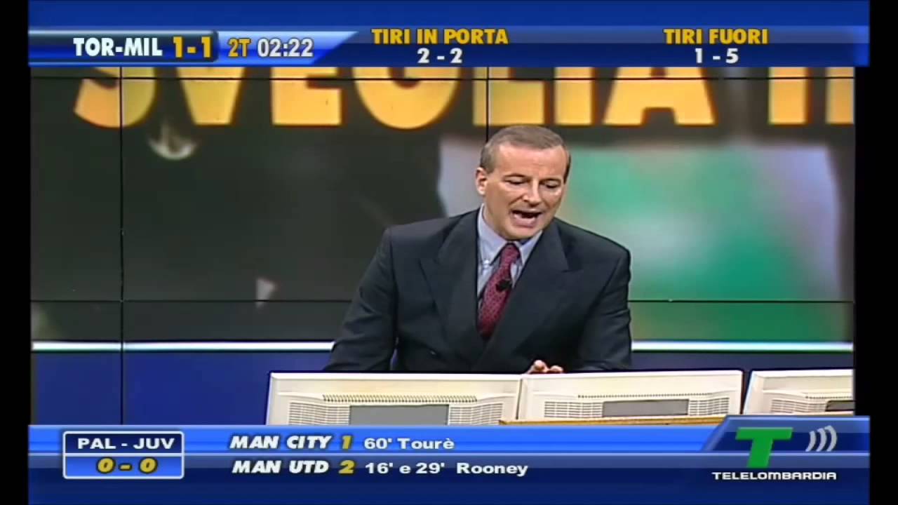 QSVS - il momento del gol di Palermo - Juventus 0 - 1 (TeleLombardia)