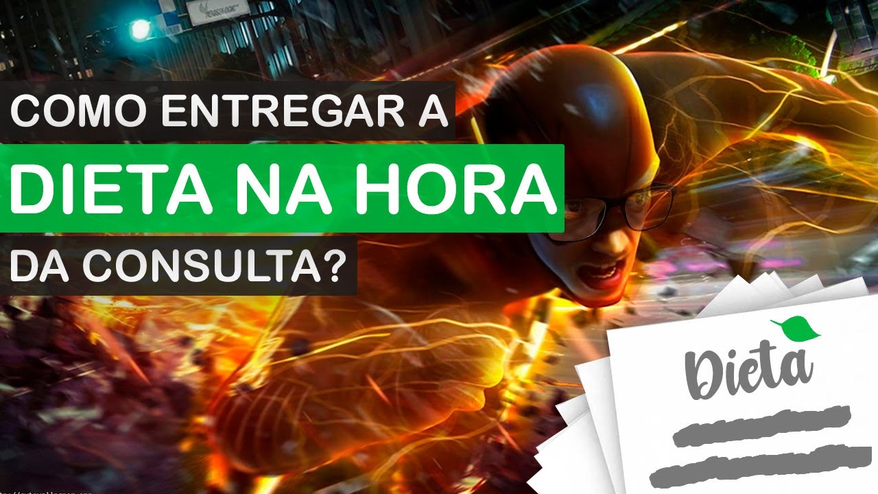 Como entregar a dieta durante a consulta nutricional?