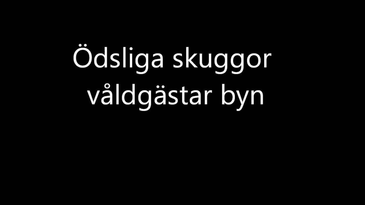 Efter solsken