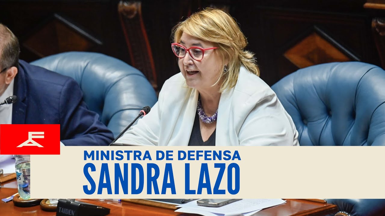 Ministra de Defensa Sandra Lazo informó en la Cámara de Senadores sobre el caso Cardama