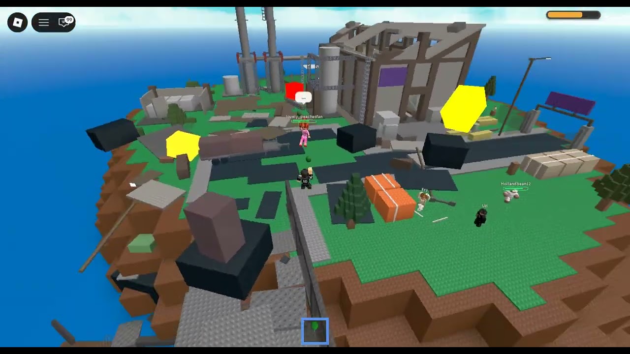 playing natural disaster survival!!