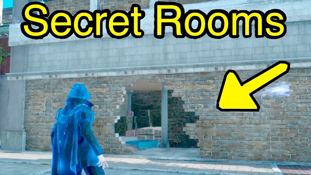 Final Fantasy XV: Hidden Rooms in Altissia (via God Mode) FFXV