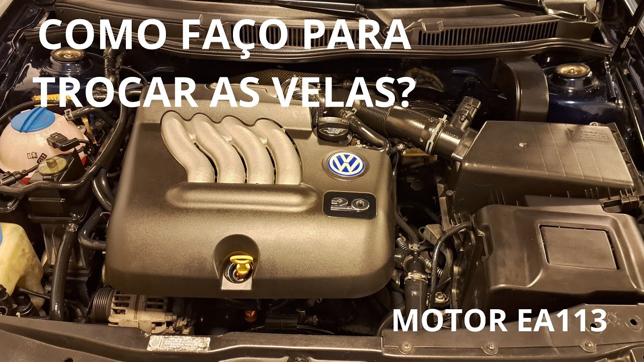 COMO FAÇO PARA TROCAR AS VELAS DO MOTOR DO BORA MK4