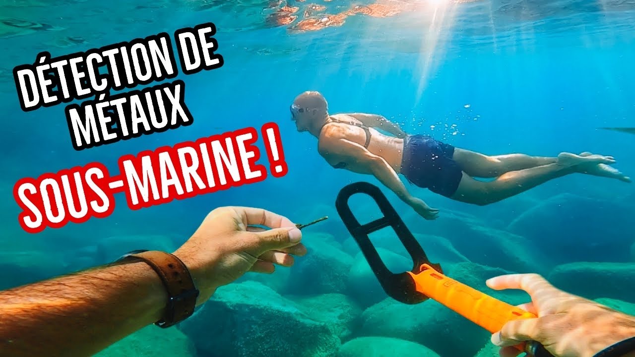 SOUS L’EAU AVEC LE SCUBA TECTOR PRO !