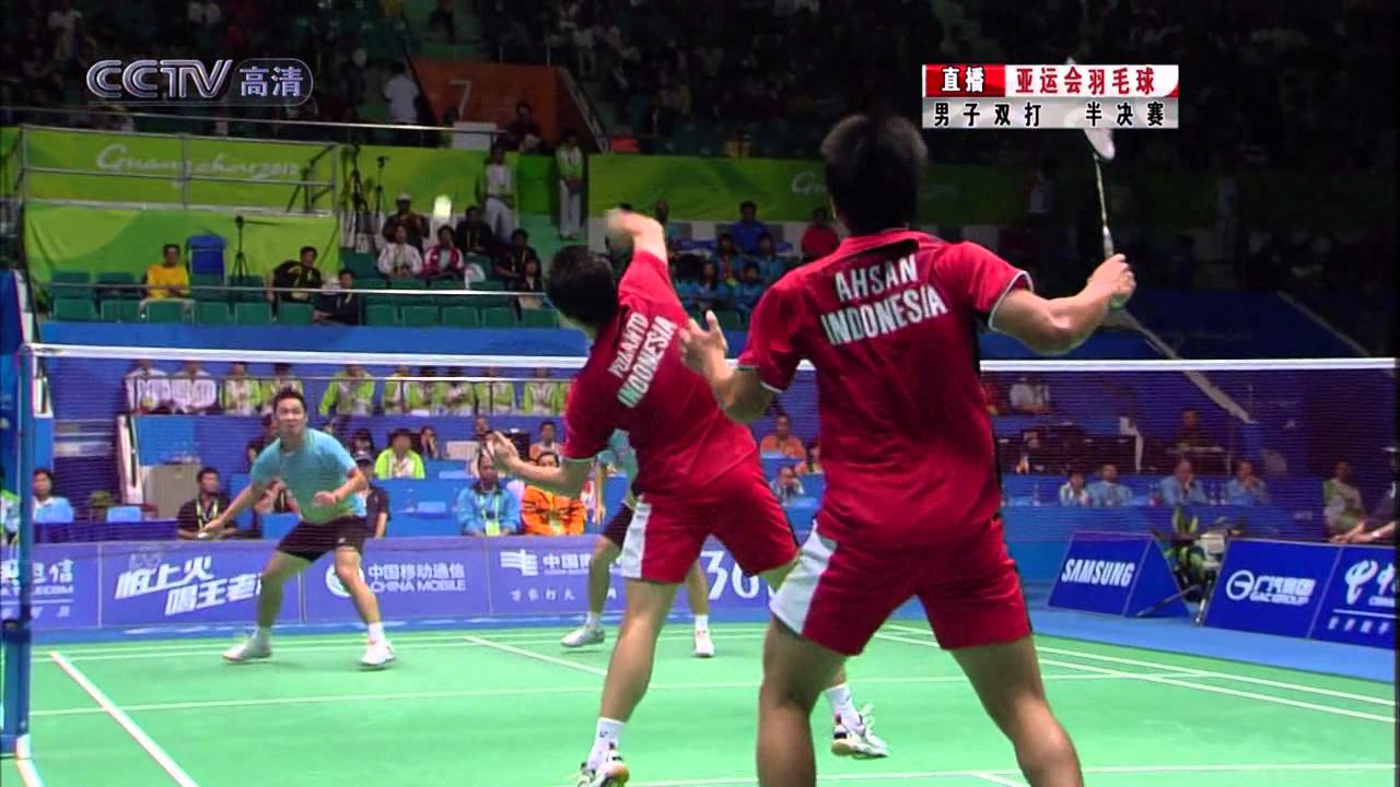 16th Asian Games MAS KOO Kien Keat TAN Boon Heong VS INA AHSAN Mohammad CHANDRA Alvent Yuliantu