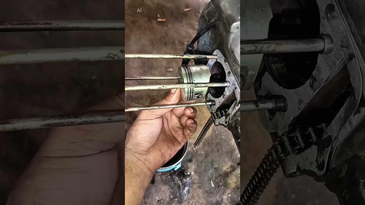 Cara memang piston vario ke motor revo lama