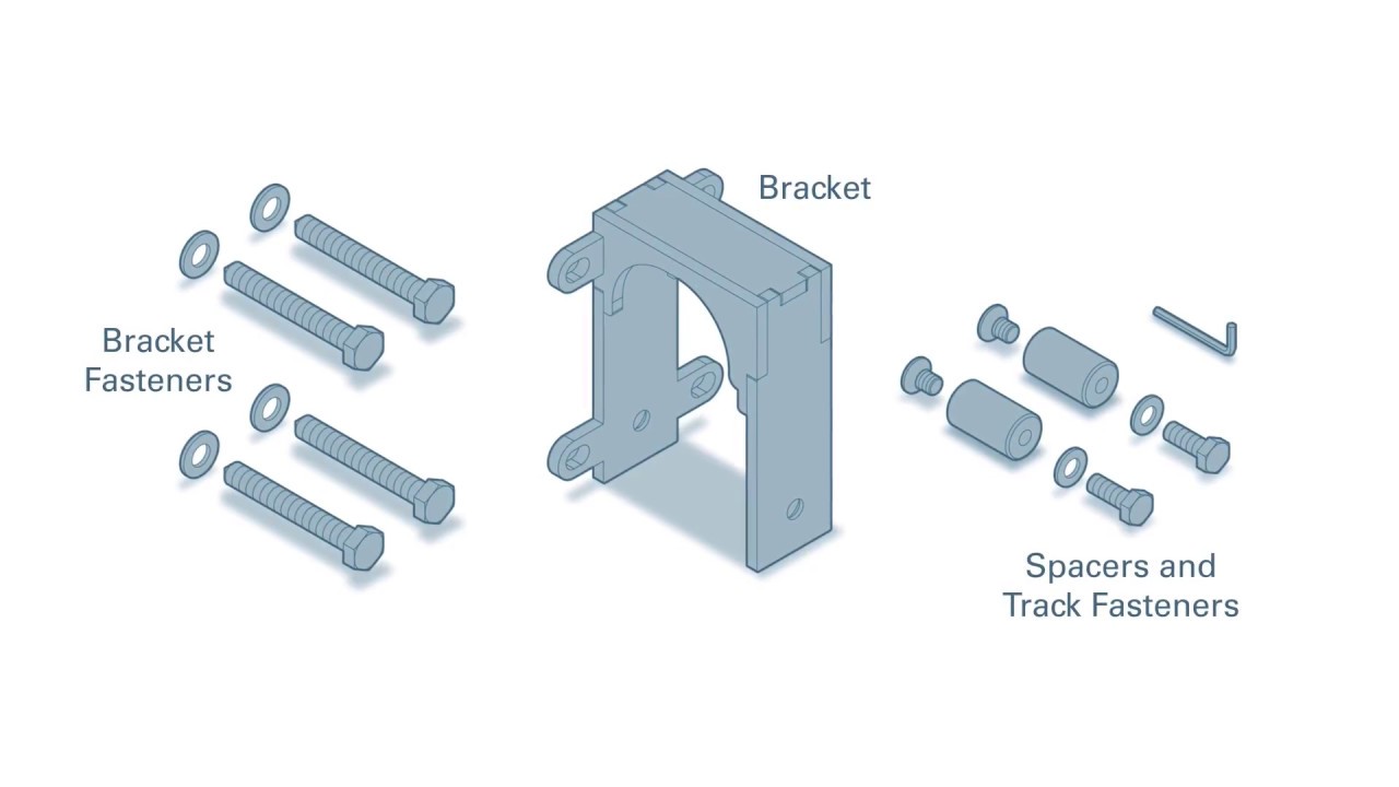 Interior Sliding Door Bypass Bracket Kit Installation | National Hardware