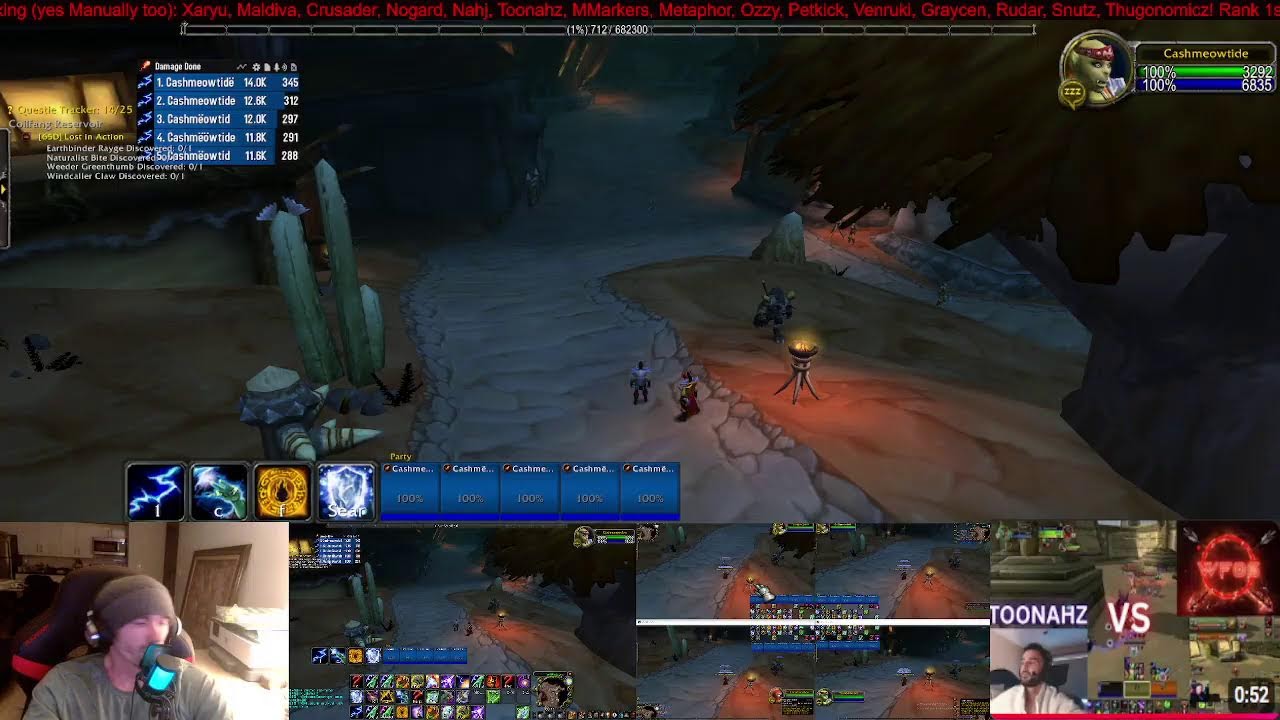 Manually Multiboxing 5 Elemental Shamans (63) | TBC!