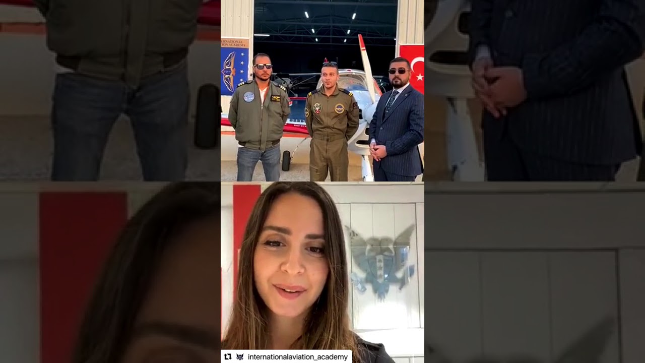 GİRNE AMERİKAN ÜNİVERSİTESİ PİLOTAJ BÖLÜMÜ YUNUSELİ HAVAALANI PILOT in COMMAND UÇUŞ RÖPORTAJI PART1