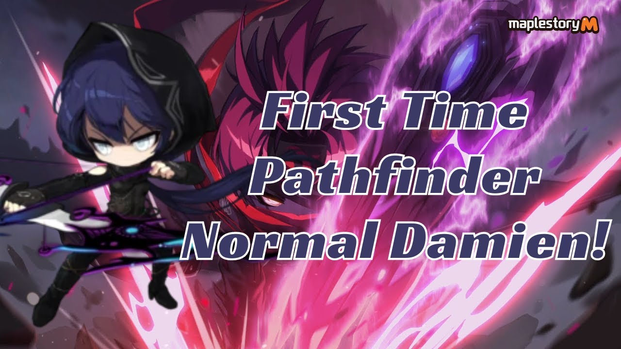 Maplestory M - First Pathfinder NDamien Clear! My Thoughts on the Class!