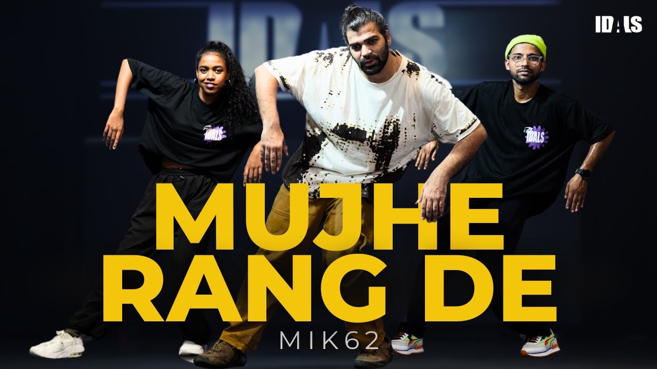 Mujhe Rang De - Mik62 | Popping Dance Choreography | Dual Course