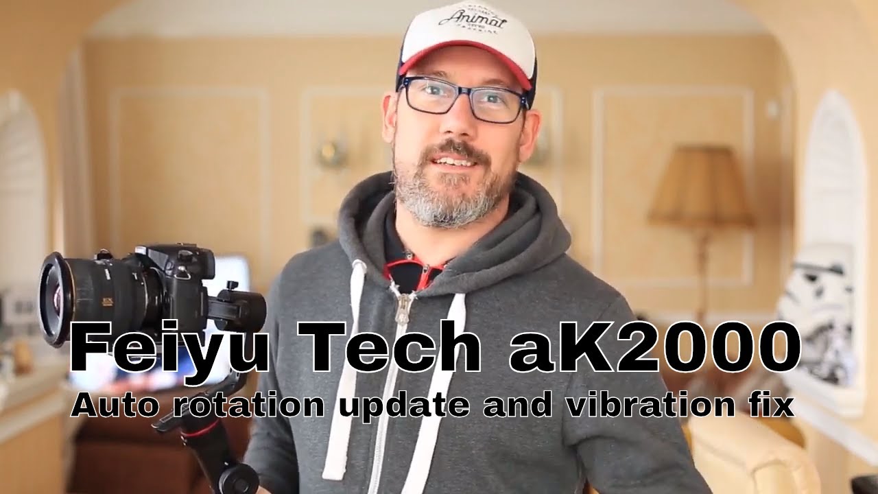 Feiyu Tech aK2000 Auto rotation update and vibration fix