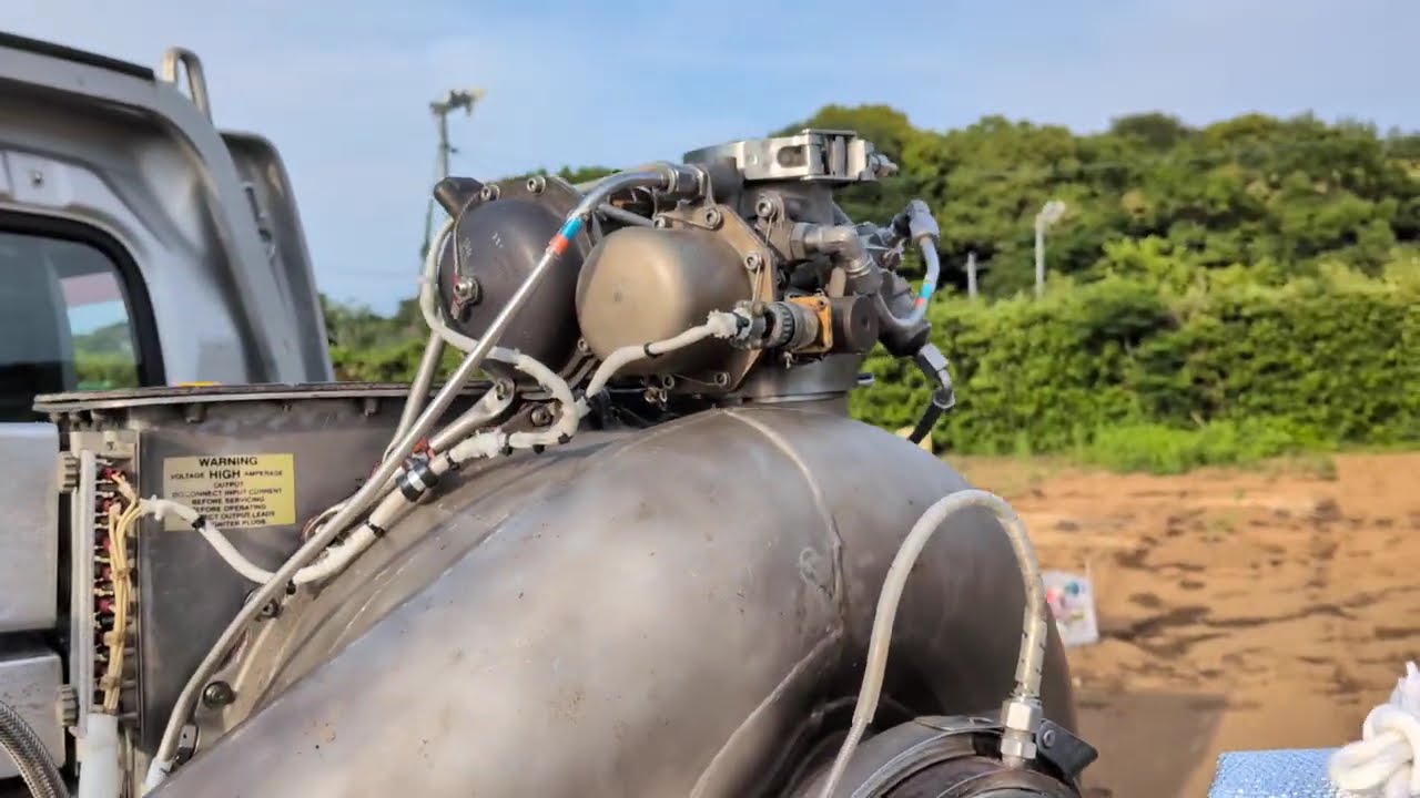 Honeywell 36-6 APU engine test run Ⅱ