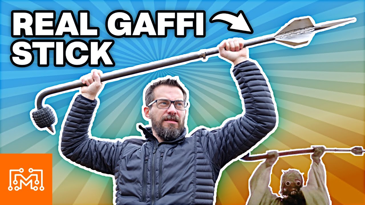 Making A Gaffi Stick from Star Wars & The Mandalorian | I Like To Make Stuff