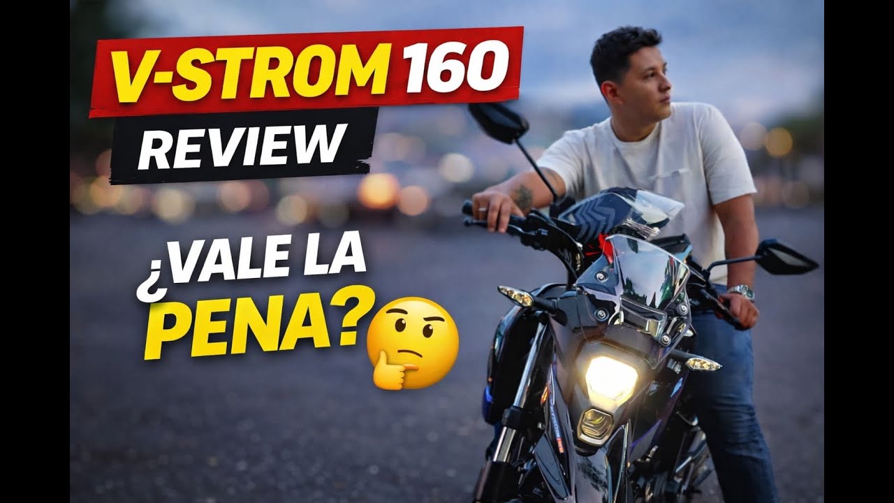 V-Strom 160, Review completo como propietario 🔥