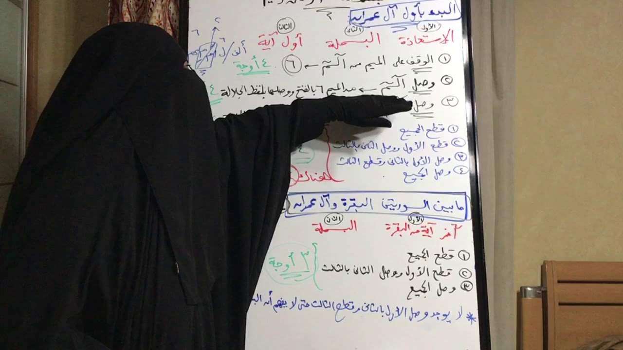 8️⃣6️⃣ البسملة ( ٣ )( أوجة البدء بآل عمران  ١٢وجه ) و( أوجه ما بين البقرة وآل عمران ( ٩ أوجه).