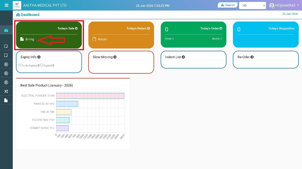 Retail Sales Management Using GBooks Software | Sales Billing |