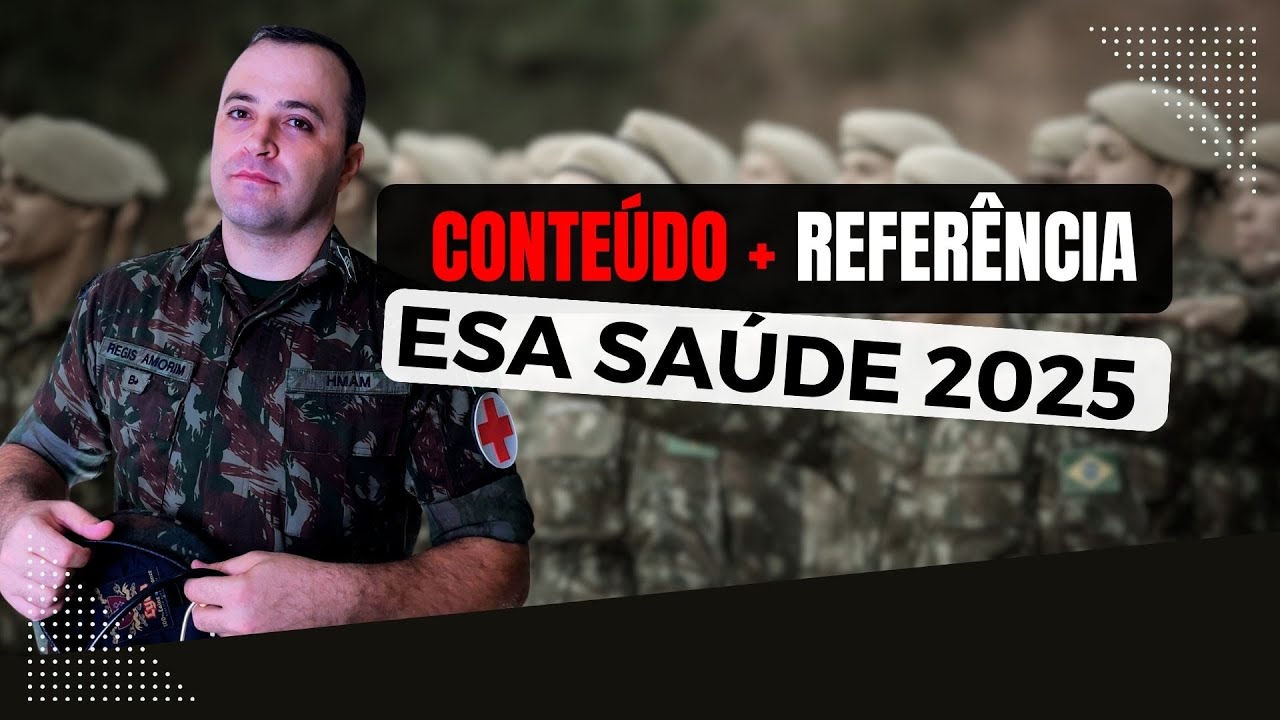 Não Estuda Antes de Ver Isso: Conteúdo Oficial ESA ENFERMAGEM 2025!