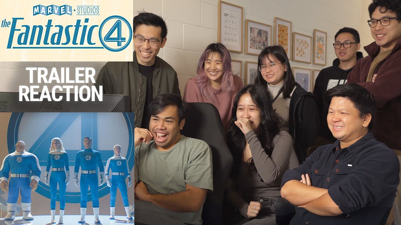 РЕАКЦИЯ НА ТРЕЙЛЕР «Фантастическая четверка»