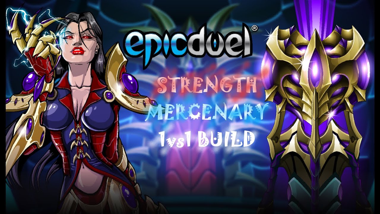 Epic Duel Strength Mercenary || For All Ranks || Good Build For 1vs1