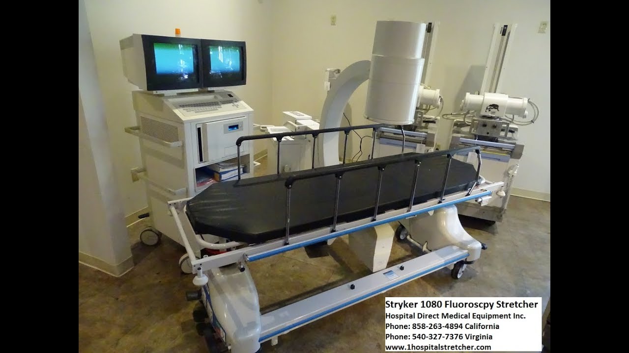 Stryker 1080 Fluoroscopy Stretcher