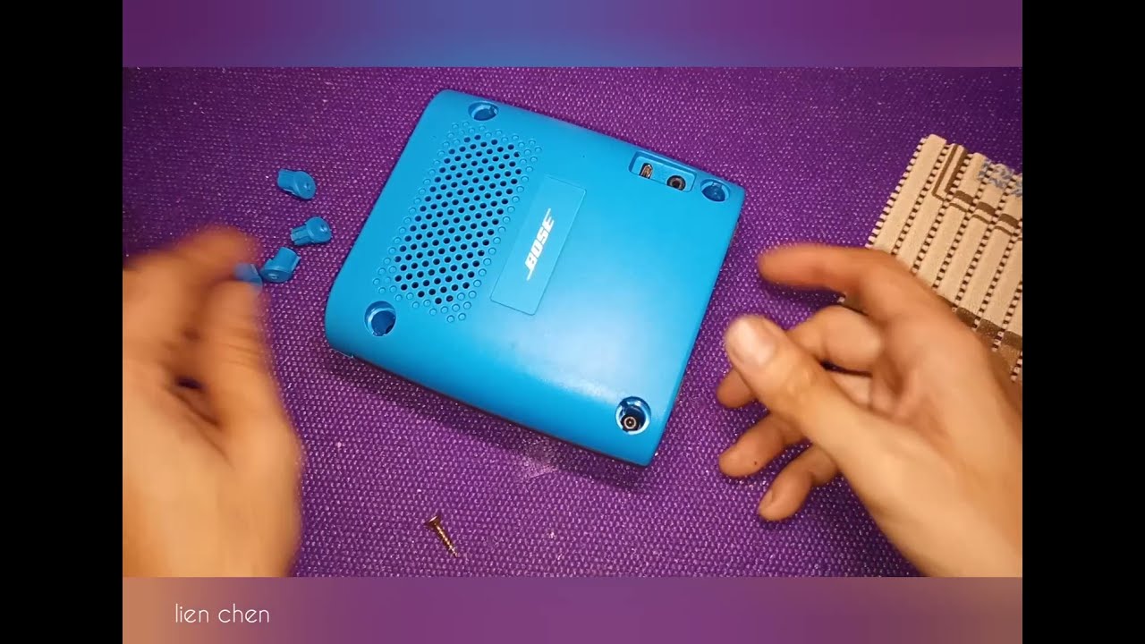 how to open BOSE bluetooth speaker screw cover 如何打开BOSE蓝牙扬声器螺丝盖