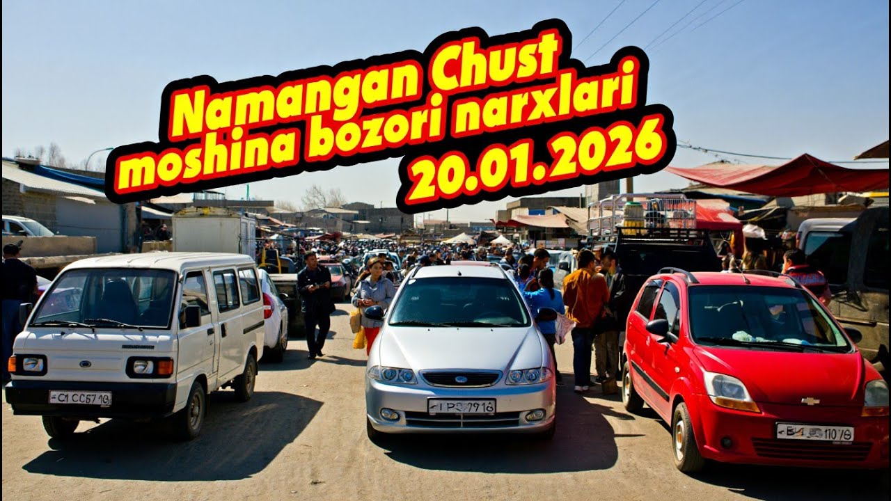 Namangan Chust mashina bozori 20.01.2026