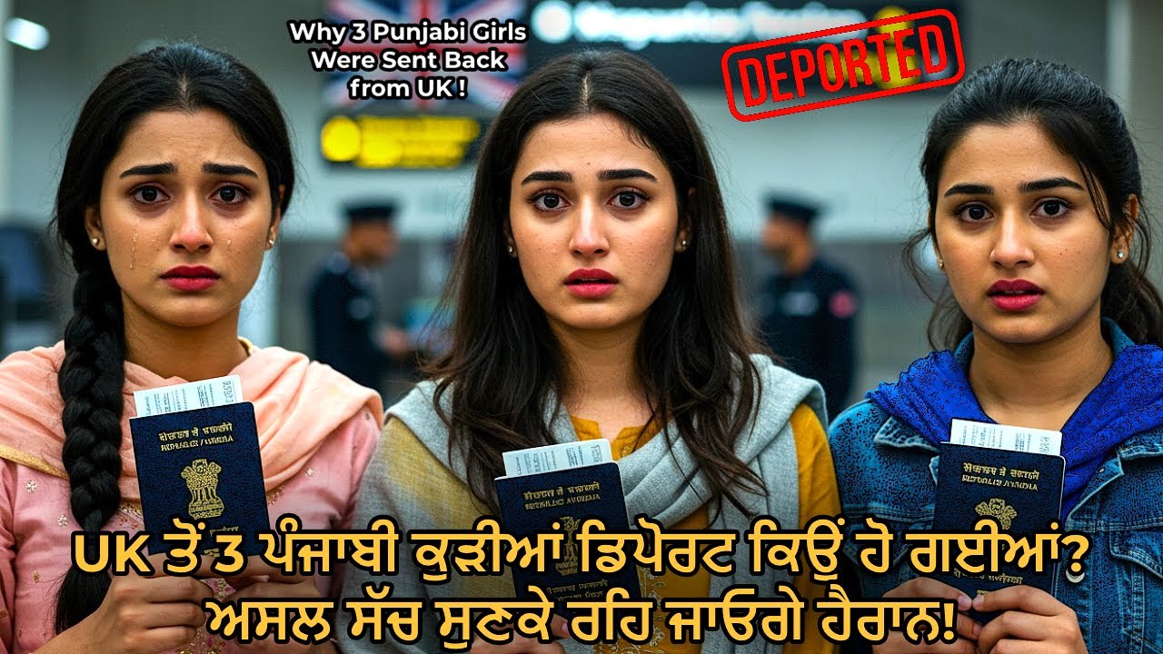 😱 UK ਤੋਂ 3 ਪੰਜਾਬੀ ਕੁੜੀਆਂ ਡਿਪੋਰਟ❗ਅਸਲ ਸੱਚ ਸੁਣਕੇ ਰਹਿ ਜਾਓਗੇ ਹੈਰਾਨ 🇬🇧 | #ukimmigration