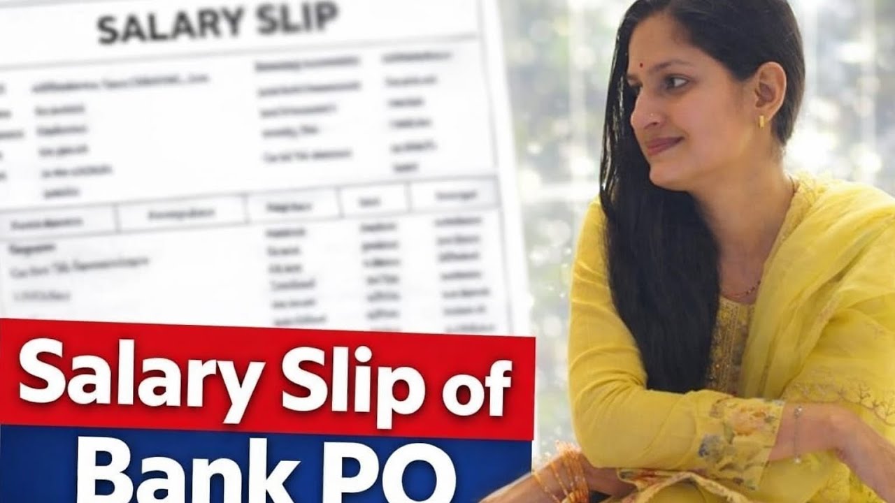 Salary slip of BANK PO 💵🤑 #Ibpspo #rrbpo #bankpo #salaryslip 