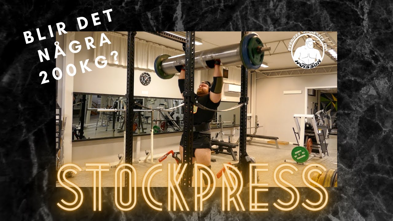 Stockpress. Vägen till 200 Kg