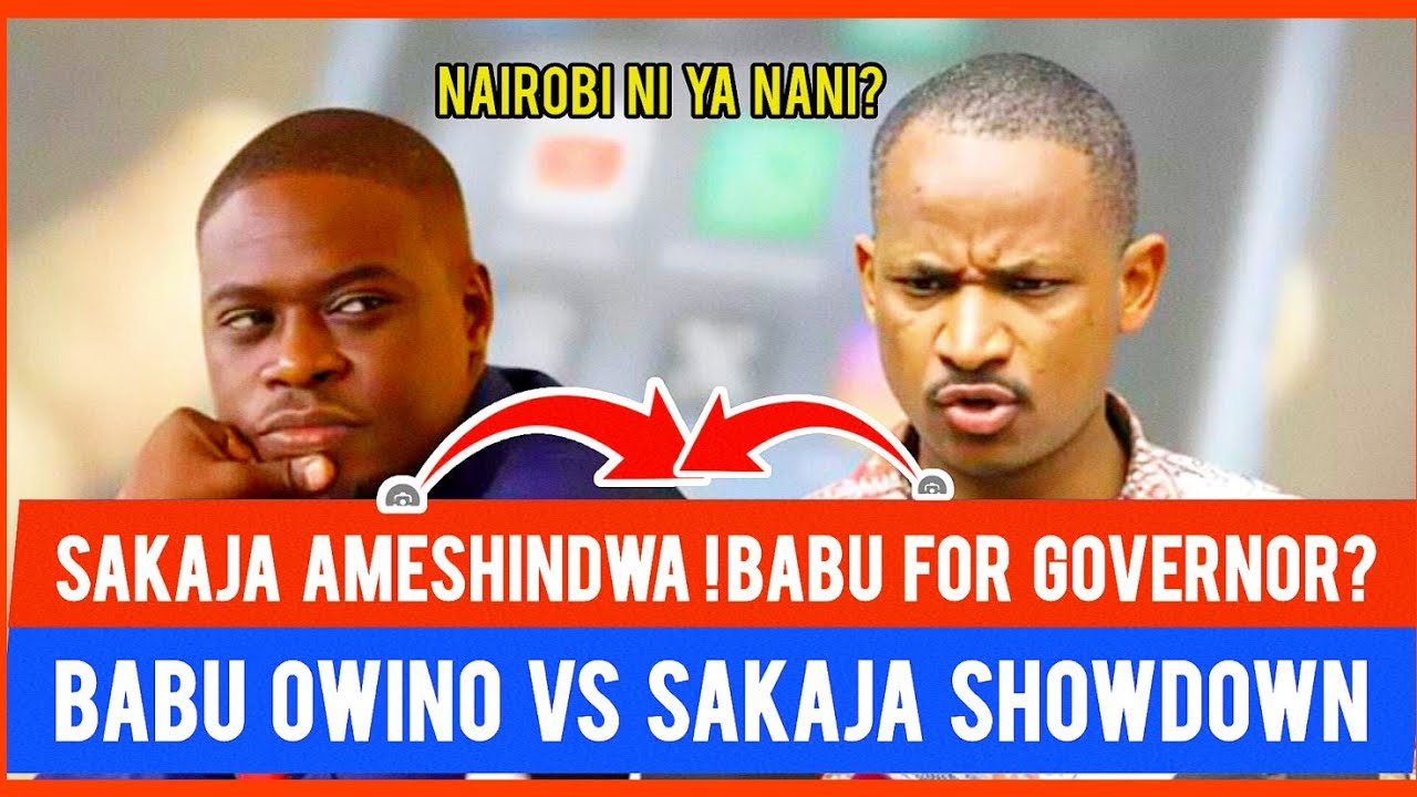 Babu Owino is the Next Governor for Nairobi County sakaja ameshindwa na kazi
