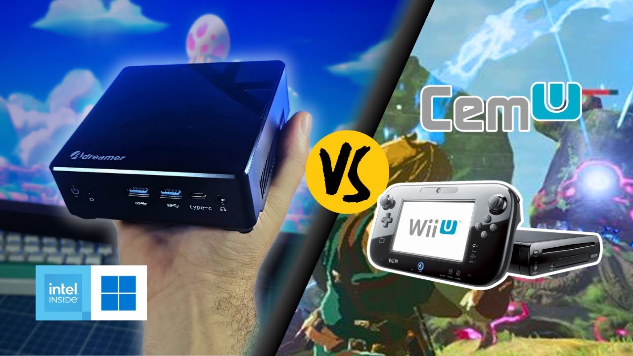 Mini PC de R$600 x Wii U (11 jogos PESADOS no CEMU)